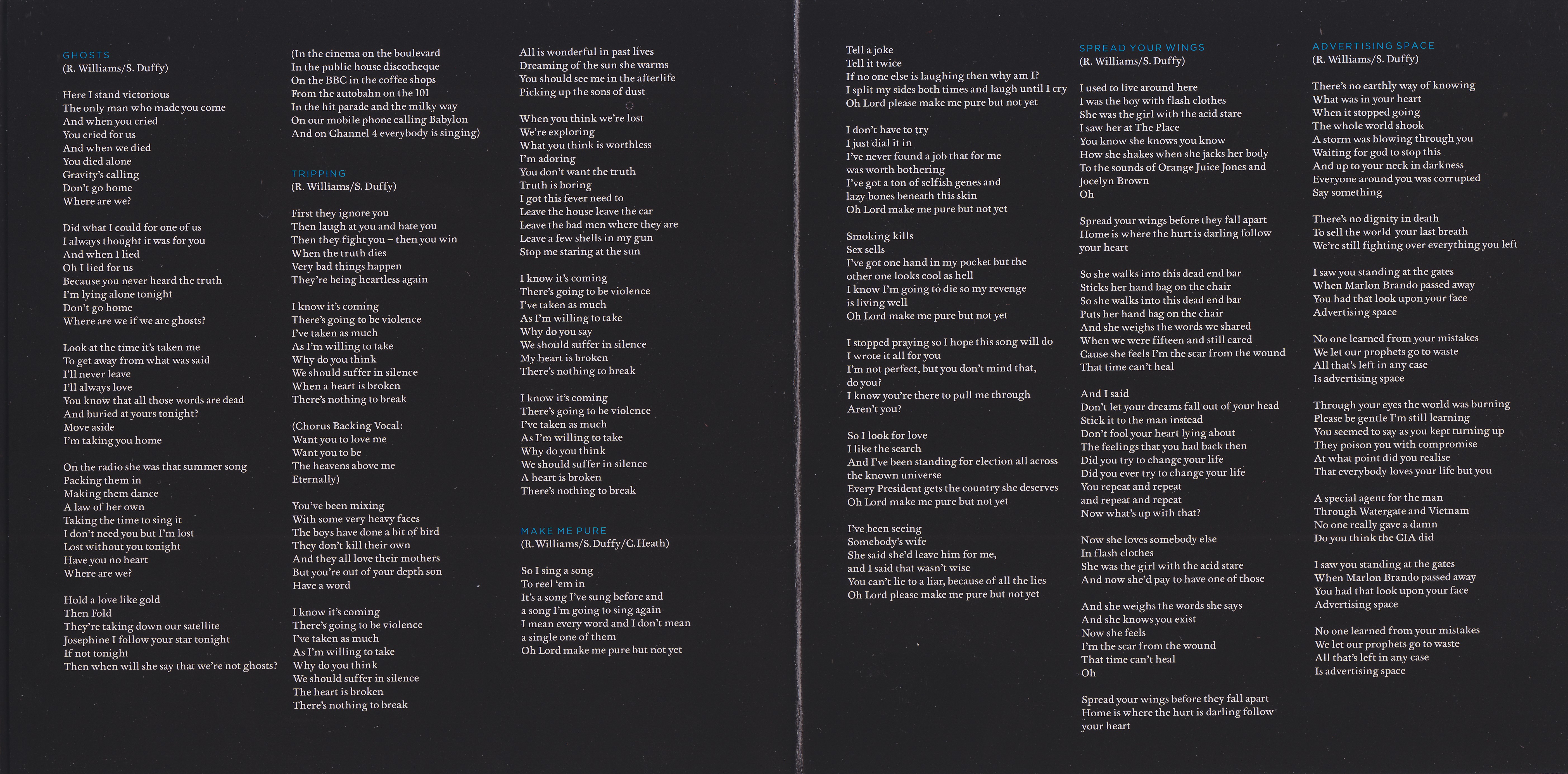 Robbie Williams  Intensive Care : Booklet1 06  jpn